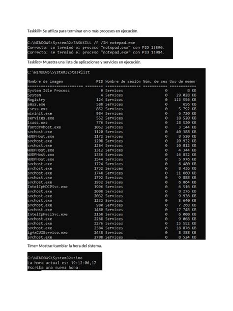 comandos windows | PDF