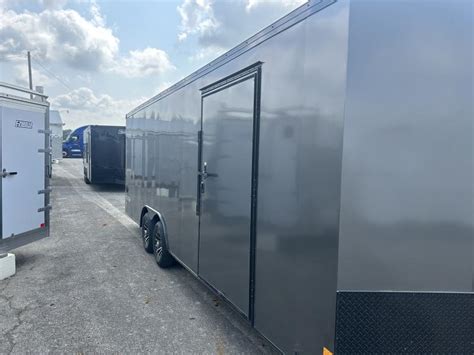 2024 Haulmark 24 Ft Heat Enclosed Race Car Hauler 7 Ft Interior Height Trailers For Sale