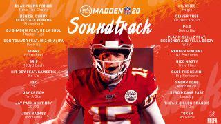 Madden NFL 20 Soundtrack