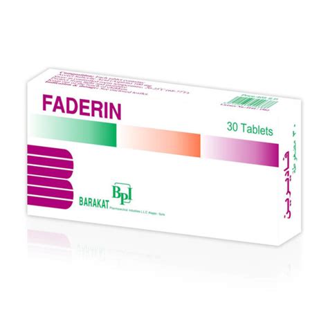 FADERIN | BPI - Barakat Pharma