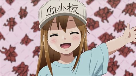 Anime Cells At Work Platelet Cells At Work Hd Wallpaper