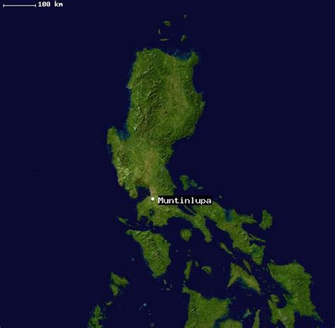 Muntinlupa Map - Philippines