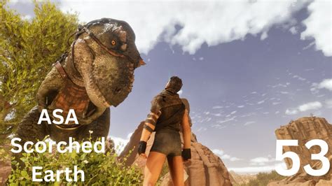 Tameando El Paleo Evo Rex Ark Survival Ascended Scorched Earth