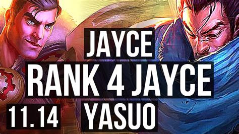 Jayce Vs Yasuo Mid Rank Jayce Godlike Rank Na