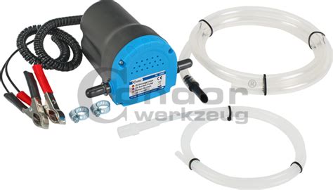 Pompe à vidange par aspiration d huile moteur 12 V