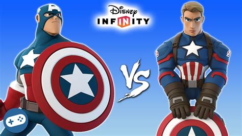 Captain America VS Captain America The First Avenger Marvel