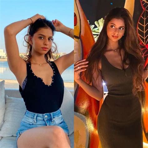 From Body Hugging Dress To Hot Pants Shah Rukh Khan S Daughter Suhana Khan Slays In Every