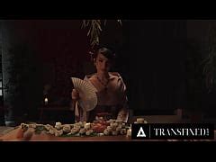 Transfixed Asian Muse Kasey Kei Has Passionate Sex With Gorgeous Nyotaimori Model Casey