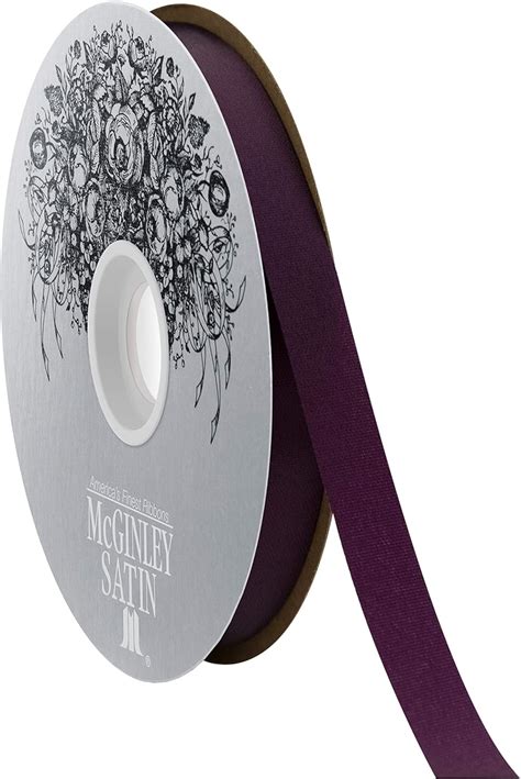 Amazon Mcginley Mills W Acetate Satin Ribbon Aubergine