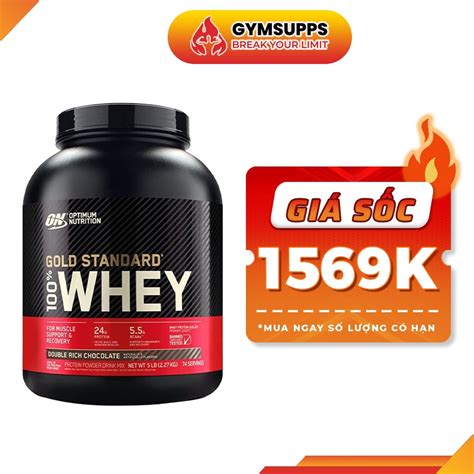 Sữa Tăng Cơ Bắp On Gold Stard Whey 5 Lbs 26kg Shopee Việt Nam