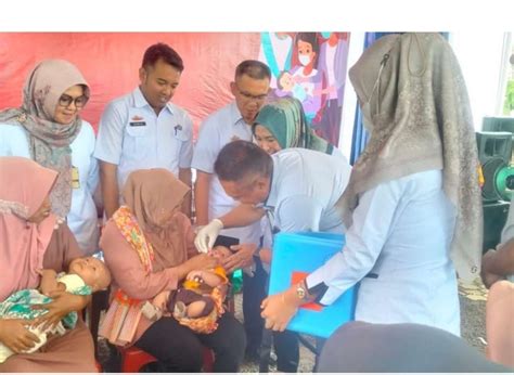 RRI Co Id Cegah Stunting Pemkab Pesawaran Gelar Imunisasi Rotavirus