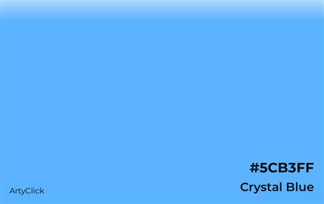 Crystal Blue Color | ArtyClick