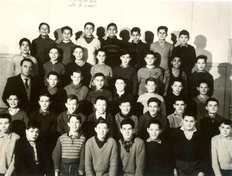 Photo de classe 6ème Ferdinand Buisson 1960 de 1970 Ecole F buisson