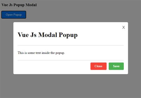 Vue Js Modal Popup Example How To Create Vue Js Modal Popup