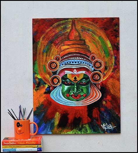 Kathakali Painting Theyyam Painting South Indian Art Onam Lupon Gov Ph