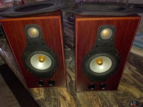 Monitor Audio Silver 3i Bookshelf Monitor Speakers In Cherry Excellent