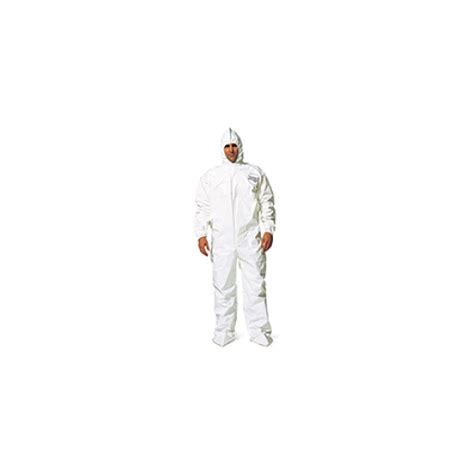 DuPont Tychem SL Coverall W Elastic Wrists Attached Hood Boots