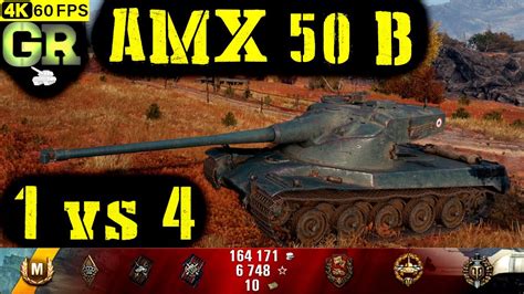 World Of Tanks AMX 50 B Replay 7 Kills 6 4K DMG Patch 1 7 0 YouTube