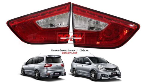 Nissan Grand Livina L X Gear Bonnet Lamp Trunk Lid Lamp