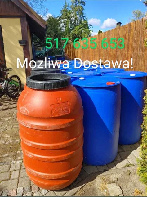 Beczka L Plastikowa Maszewo Olx Pl