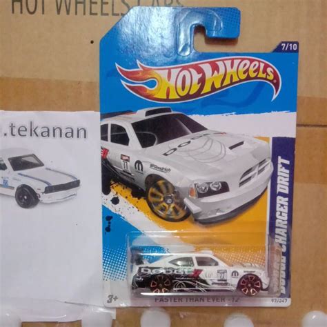 Hot Wheels Dodge Charger Drift Shopee Malaysia
