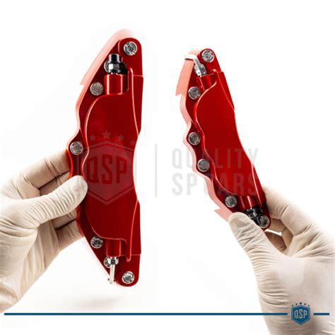 Set Cover Copri Pinze Freni Rosse Anteriori Posteriori Auto In