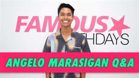 Angelo Marasigan - Age, Family, Bio | Famous Birthdays