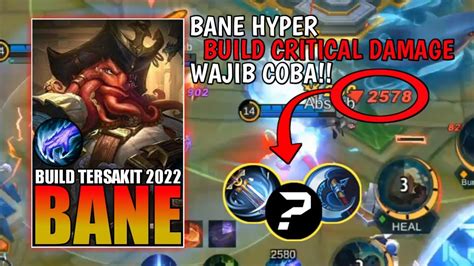 USER BANE WAJIB COBA BUILD INI BANE HYPER CRITICAL DAMAGE GA NGOTAK