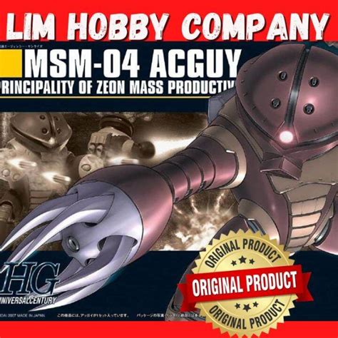 Gundam Hguc Msm Acguy Scale Model Kit By Bandai Spirits