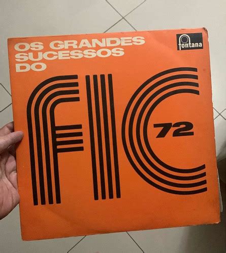 Lp Vinil Os Grandes Sucessos Do Fic 72 Fontana MercadoLivre