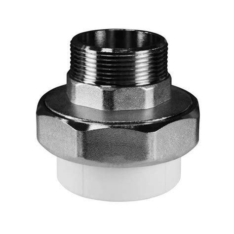 МУФТА РАЗЪЕМ (АМЕРИКАНКА) 25 х 3/4″ ГАЙКА ПОЛИПРОПИЛЕН — Строй Сити