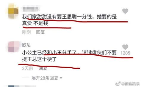 可笑！要真爱不要钱？王思聪前女友甜仇发文回应分手 早已恢复单身 搜狐大视野 搜狐新闻