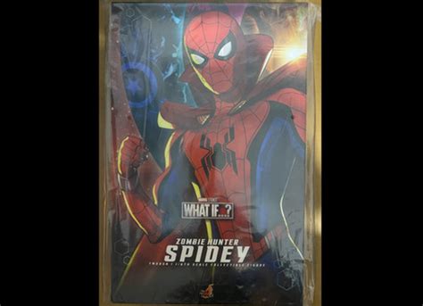 Ready Hot Toys TMS058 WHAT IF 1 6 ZOMBIE HUNTER SPIDER MAN Toys Buying Agent