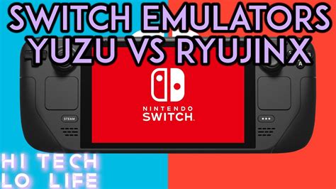 Steam Deck Nintendo Switch Emulation On Steam Deck Vol Yuzu Vs