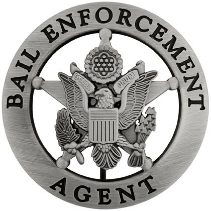 Bail Enforcement Agent Round Badge - Agent Gear USA