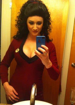 Tremendous Deanna Troi Cosplay Porn Pic