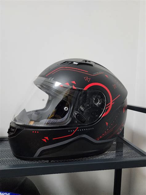 HJC CS 15 Trion MC5 Full Face Helmet Auto Accessories On Carousell