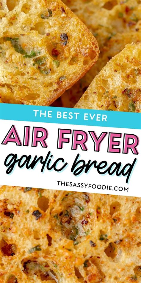 Air Fryer Ciabatta Garlic Bread The Sassy Foodie