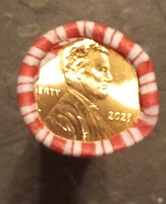 P Lincoln Sheild Cent Penny Roll Unc Red Bu Coins Possible