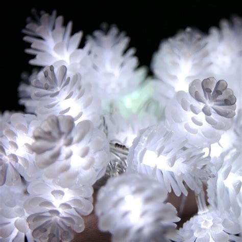 100 Led Colorful Pine Cones Lights String Fairy Lights Etsy