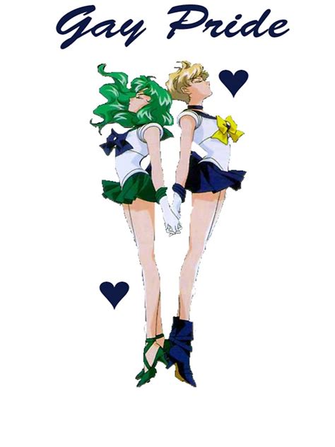 Gay Pride Sailor Moon Stickers By Sailorneptune Redbubble