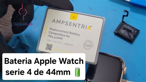 Como Cambiar La Bateria De Un Apple Watch Serie De Mm Youtube