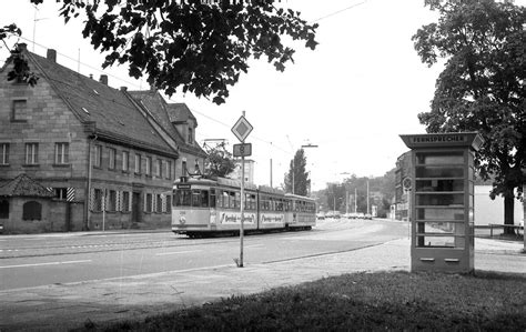 Nürnberg Fürther Straßenbahn Tw 356 GT6 1966 MAN Siemens auf der