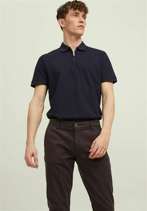 Jack And Jones Premium Poloshirt Perfect Navy Dunkelblau Zalando Ch