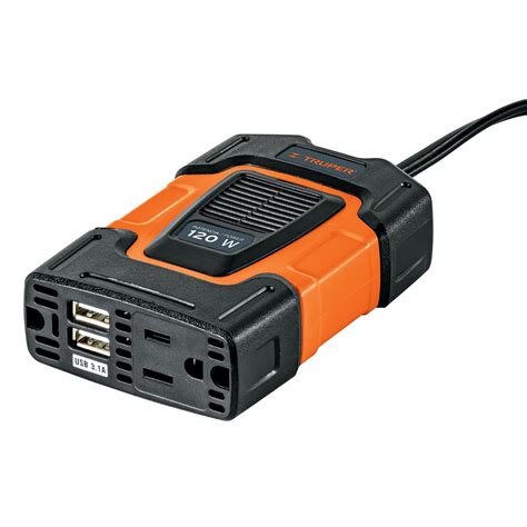 Truper INCO 100 Inversor De Corriente Con Puertos USB 120 W Amazon