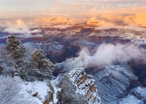 Grand Canyon Snow Wallpaper