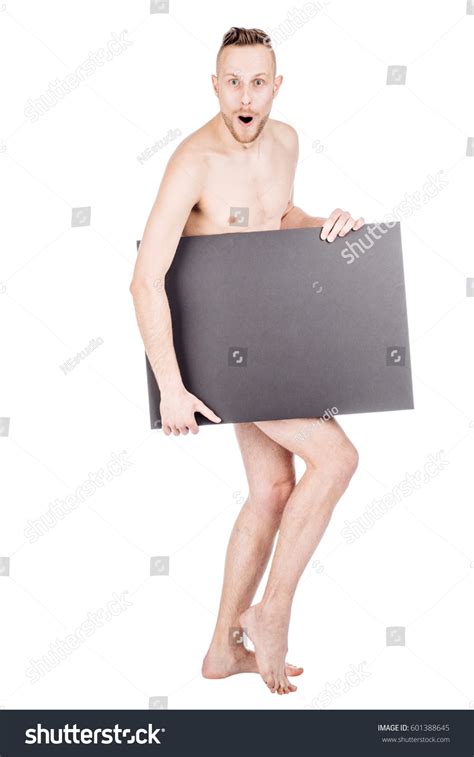 Lover Nude Man Standing Smiling Looking Stock Photo Shutterstock