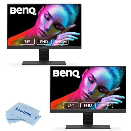BenQ GW2480 23.8" 16:9 Full HD Stylish IPS Monitor, Eye-Care, 2-Pack ...