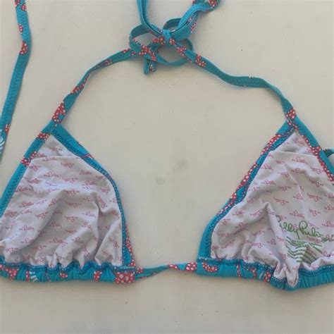 Lilly Pulitzer Swim Lilly Pulitzer Blue Coral Bikini Small Poshmark