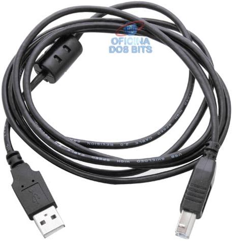 Cabo USB para Impressora AM BM Versão 2 0 High Speed 1 50 metros